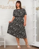 Плаття Alenka Plus 14524-1, 52, чорний - зображення 5