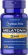 Мелатонін Puritan's Pride Melatonin 3 mg. 120 таблеток. - зображення 1