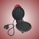 Вафельница электрическая Waffle Maker с антипригарным покрытием SO-55-M1-Red - изображение 1