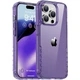 Противоударный чехол TPU+PC Multi-Color для Apple iPhone 14 Pro (6.1") Purple - изображение 1
