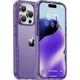 Противоударный чехол TPU+PC Multi-Color для Apple iPhone 14 Pro (6.1") Purple - изображение 2
