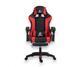 Ігрове комп'ютерне крісло для геймерів та роботи для дому EC GAMING 2806 Чорно-червоне обшите екошкірою та з підставкою для ног - зображення 3