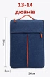 Чохол-сумка для ноутбука Макбука Macbook Pro Air M 1 М2 13.3"-14" Синя - зображення 2