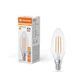 Лампа LED філаментна 4.2W 220V 470lm 2700K E14 35x100mm DIM свічка [4099854065590] LED CL LEDVANCE - зображення 3