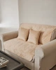 Покрывало-накидка Руно VeLour Бежевый 210х90 см Двустороннее Велюровое (Р21090.55_Beige) - изображение 2