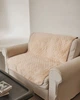 Покрывало-накидка Руно VeLour Бежевый 210х90 см Двустороннее Велюровое (Р21090.55_Beige) - изображение 10