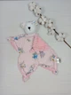 Набор для новорожденного: полотенце, плед и игрушки a.l.babybox Зайка с мамой Розовый - изображение 11