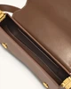 Сумка женская с логотипом JW PEI Joy shoulder bag U67V46 Коричневый - изображение 4