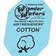 Ароматизатор в пластинке | Wonder Wafers Cotton | 65 x 50 мм | Хлопок - изображение 1
