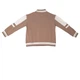 Кофта бомбер для девочки Minimoda 3799 140 см Бежевый - изображение 2