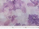 Ткань Коттон вышивка цветочная акварель, фиолетовый, пог. м. (к1401, 54509, д3 цв1) - изображение 4