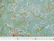 Ткань Коттон вышивка цветочная фантазия, фисташка, пог. м. (к1401, 54509, д1 цв3) - изображение 4