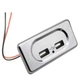 USB накладна зарядка 3.1А. Юсб живлення від акумулятора 2 виходи - зображення 3