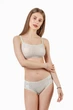 Бюстгальтер-топ жіночий з сіточки в смужку Felisiya Lingerie М'ятний 2002-031п S - зображення 4