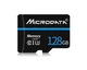 Карта пам'яті MicroSD HXC UHS-I Class 10 Microdata + SD adapter 128GB - зображення 1