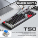 Игровая механическая клавиатура TWolf T50 Blue Switch c RGB подсветкой black - изображение 2