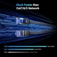 Высокоскоростной интернет кабель RJ45 Cat8 Ethernet UGREEN плоский Lan сетевой кабель шнур 0.5 м (25218) - изображение 2
