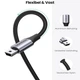 Кабель Ugreen US375 USB 2.0 A Male to Mini USB Male Cable 2 м Black (6957303887965) - зображення 2