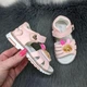 Босоножки детские для девочки BBT Kids розовые с закрытой пяткой 24 р (15 см) 5399 - изображение 4