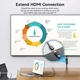 Удлинитель HDMI 2.0 Vention 5м 4K@60Hz, 1080p@120Hz 18 Гбит/с HDR 3D Черный (AHCBJ) - изображение 3