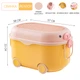 Многофункциональный ящик для хранения игрушек POPPET Свинка Йеллоу На колесах Большой (PP-002Y-L) - изображение 2