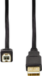 Kabel Logilink USB-A - USB-B 15 m Black (4052792039290) - obraz 6