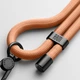 Универсальный ремешок-шнурок для смартфона, Rope, Black Peach, нейлоновый, прочный, регулируемый по длине, с держателем для чехлов с вырезом для зарядки, кросбоди, подходит для ношения на шее и через плечо, ArmorStandart (ARM76097) - изображение 1