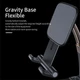 Держатель для телефона/планшета ESSAGER Knight Foldable Desk Mobile Phone Holder Stand (Plastic) Black (EZJZM-QSSJ01) - изображение 3