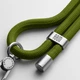 Универсальный ремешок-шнурок для смартфона, Rope, Titanium Moss, нейлоновый, прочный, регулируемый по длине, с держателем для чехлов с вырезом для зарядки, кросбоди, подходит для ношения на шее и через плечо, ArmorStandart (ARM76100) - изображение 1