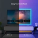 Светодиодная лента USB многоцветная RGB 5 м c пультом и управлением с телефона RGB5050 - изображение 5