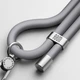 Ремешок для смартфона ArmorStandart Silicone Rope Titanium Grey with Grey holder (ARM76276) - изображение 2