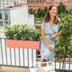 Умный вазон Lechuza Balconera Color 80 Мускат (15684) - изображение 7