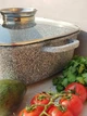 Кастрюля- казан квадратный 6.5 л/28 см Edenberg EB-3975 с гранитным покрытием - изображение 5
