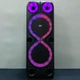 Беспроводная караоке колонка с двумя микрофонами, пультом и RGB-подсветкой ZQS8238 Черный - изображение 3
