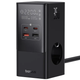 Подовжувач мережевий переноска 1.5 метрів на 3 розетки BASEUS USB 2шт+Type-C 2шт Чорний (E00023606113-00) - зображення 1