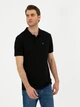 Поло довге чоловіче Pierre Cardin G021GL011-000-1954440 M Siyah (8683857494127) - зображення 1