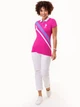 Поло женское U.S. Polo Assn 216104-ZH00A (FUCHSIA FEDORA) M Фуксия - изображение 5