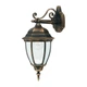 Світильник парковий Lusterlicht QMT 1277S Dallas II 100W скло старе золото - зображення 1