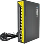 Коммутатор Merlion 8 POE 10/100 + 2 RJ45 10/100 + встроенный блок питания 52V 1.8A (YT15752) - изображение 1