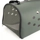 Сумка для перенесення котів та собак 48x26x25 см CosmoPet CP-12 Gray - зображення 7