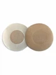Наклейки на грудь на соски телесные круглые унисекс 60мм - изображение 4