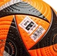 Мяч футбольный Adidas EURO24 Fussballliebe Winter OMB IN9382 №5 Оранжево-черний - изображение 2