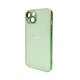 Чохол для смартфона AG Glass Matt Frame Color Logo for Apple iPhone 13 Light Green (AGMattFrameiP13LGreen) - изображение 1