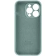 Чохол для смартфона Silicone Full Case AA Camera Protect for Apple iPhone 14 Pro Max 46,Pine Green (FullAAi14PM-46) - изображение 4