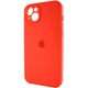 Защитный чехол-накладка Silicone Full Case AA Camera Protect для Apple iPhone 15 Red (FullAAi15-11) - изображение 3