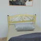 Ліжко Tobi Sho VERONA-1 односпальне металеве 200X80 Золотий - зображення 4