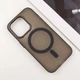 Чохол TPU+PC Lily with MagSafe для Apple iPhone 13 Pro Max (6.7") Dark Gray - зображення 3