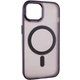 Противоударный Чехол TPU+PC Lily with MagSafe для Apple iPhone 14 (6.1") Dark Purple - изображение 2