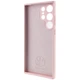 Чохол Silicone Cover Lakshmi Full Camera with Logo Samsung Galaxy S25 Ultra Пудровий - зображення 3