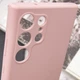 Чохол Silicone Cover Lakshmi Full Camera with Logo Samsung Galaxy S25 Ultra Пудровий - зображення 5